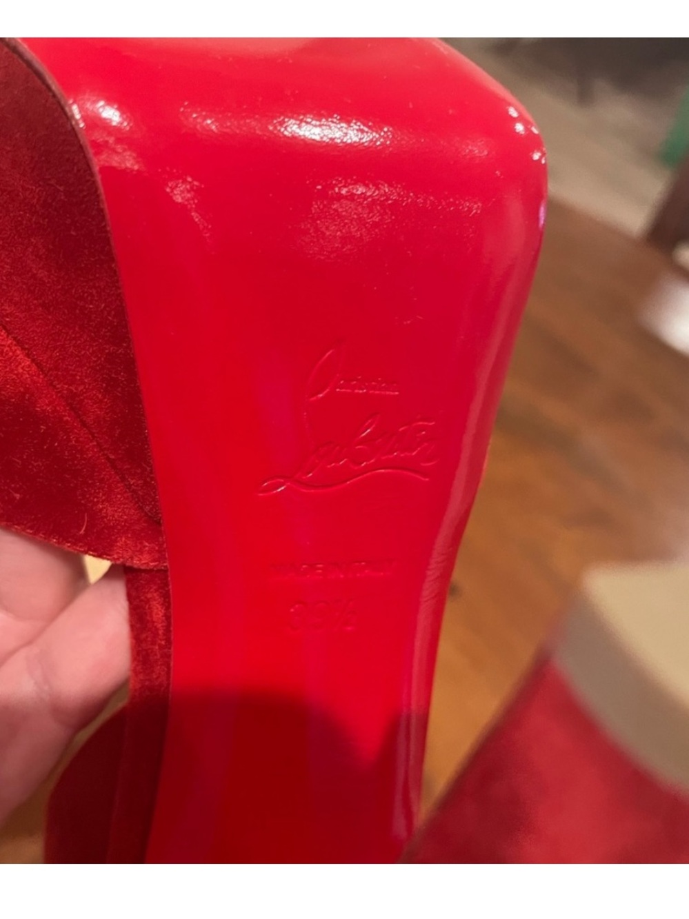 Christian Louboutin size 39.5 high heels - Picture 5 of 10